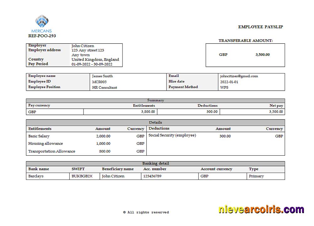 United Kingdom Mercans Global Payroll Solutions & Services payroll company